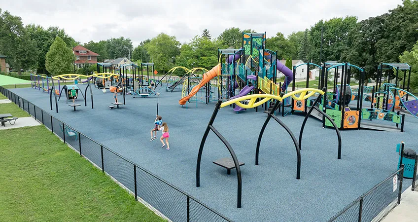 Plamore Park Inclusive Playground